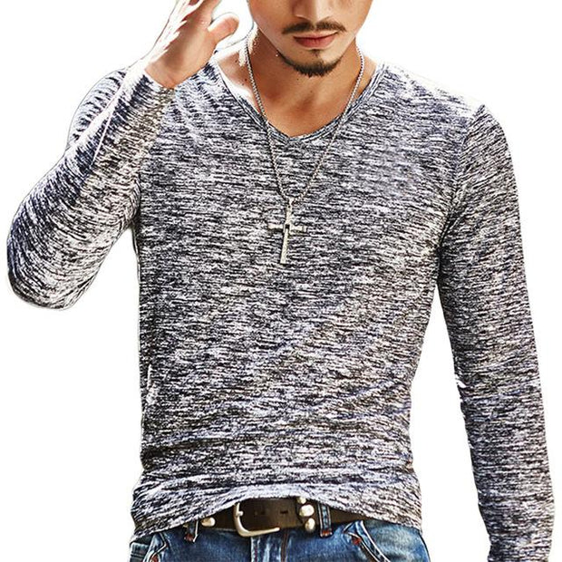 West Louis™ Stretch Pullover Chemise Tee Grey / M - West Louis