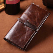 West Louis™ High-grade Leather Long Wallet  - West Louis