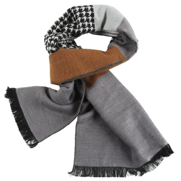 West Louis™ Soft  Houndstooth Designer Scarf