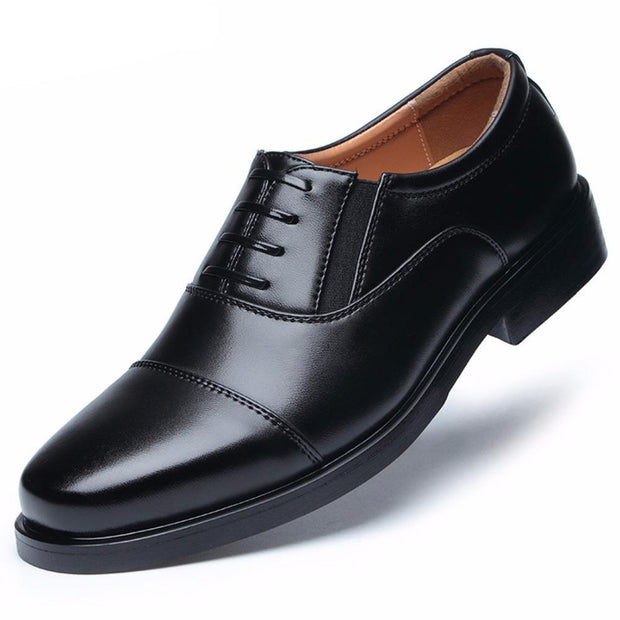 West Louis™ Gentlemen Leather Business Style Dress Shoes Black / 5.5 - West Louis
