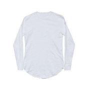 West Louis™ Fashion Elastic Soft Long Sleeve T Shirts White / XXXL - West Louis