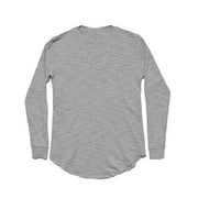West Louis™ Fashion Elastic Soft Long Sleeve T Shirts Grey / XL - West Louis