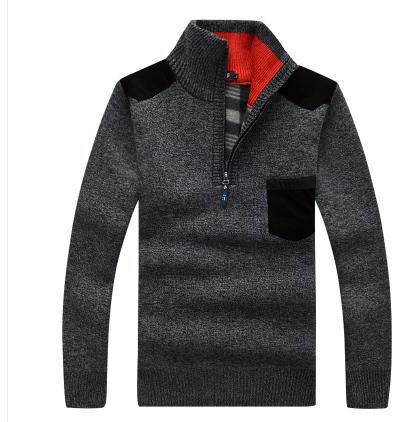 West Louis™ Cashmere Cotton Sweater Dark Grey / M - West Louis