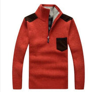 West Louis™ Cashmere Cotton Sweater Red / M - West Louis