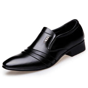 West Louis™ Dress Loafers Pointy Black Shoes Black / 6.5 - West Louis