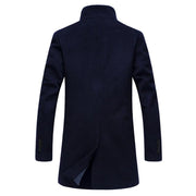 West Louis™ Formal Woolen Business-man Overcoat  - West Louis