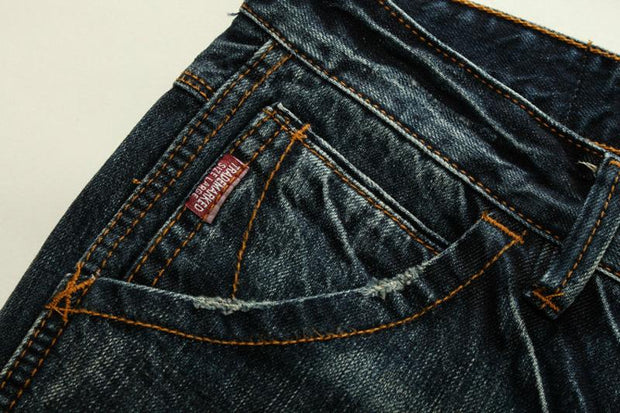 West Louis™ Brand Soft Denim Jeans  - West Louis