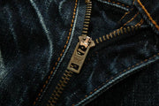 West Louis™ Brand Soft Denim Jeans  - West Louis