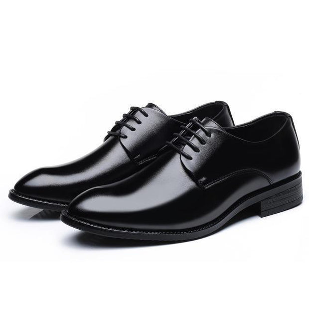 West Louis™ Luxury Classic Man Pointed Toe Shoes Black / 6.5 - West Louis