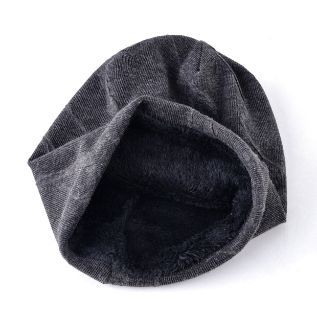 West Louis™ Lengthened Skullies Velvet Winter Hat