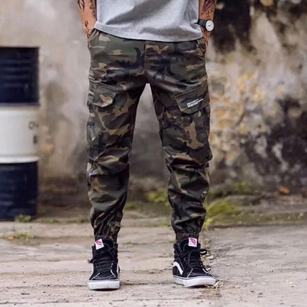 West Louis™ American Camouflage Jogger Pants