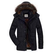 West Louis™ Cotton Hooded Winter Parka Coat