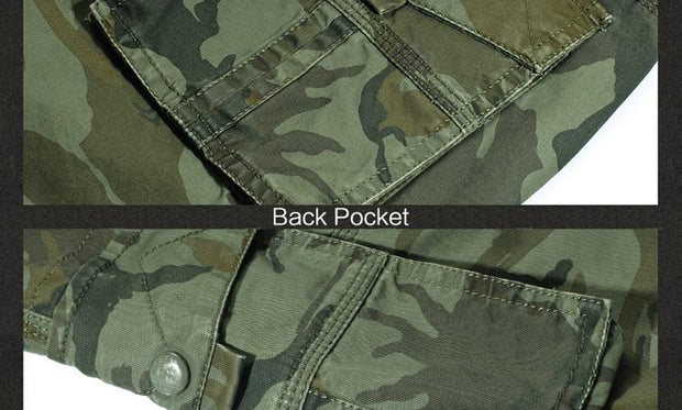 West Louis™ Camouflage Cargo Shorts  - West Louis