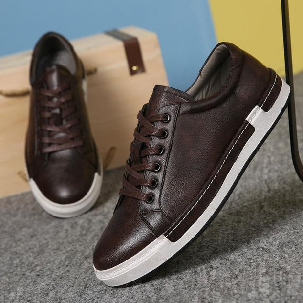 West Louis™ Chaussure Homme Lace-Up Shoes Brown / 6 - West Louis