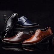 West Louis™ Businessmen Classic Leather Oxford Shoes  - West Louis