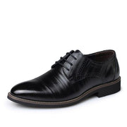 West Louis™ Businessmen Classic Leather Oxford Shoes Black / 5.5 - West Louis
