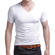 West Louis™ V-neck Cotton T-Shirt  - West Louis