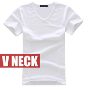 West Louis™ V-neck Cotton T-Shirt White / S - West Louis