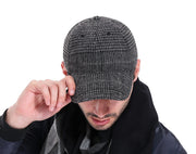 West Louis™ Plaid Woolen Baseball Cap