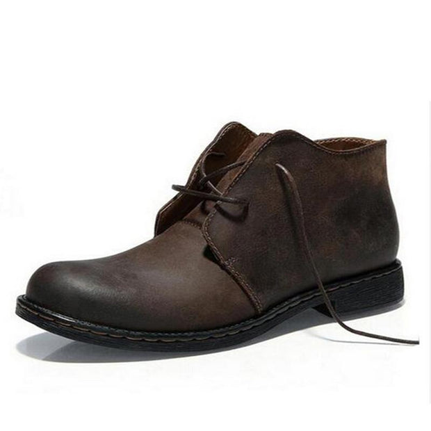 West Louis™ Genuine Leather Causal Outdoor Boots  - West Louis