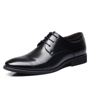 West Louis™ Business Genuine Leather Oxford Shoes Black / 6 - West Louis