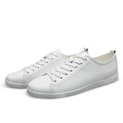 West Louis™ Genuine Leather Breathable Comfortable Shoes White / 11 - West Louis