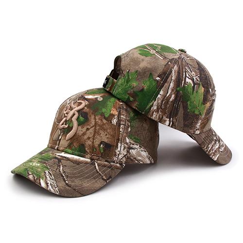 West Louis™ Browning Camo Baseball Cap Green / One Size Fits All - West Louis