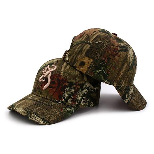 West Louis™ Browning Camo Baseball Cap Brown / One Size Fits All - West Louis