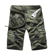 West Louis™ Camo Cargo Shorts Green / 29 - West Louis