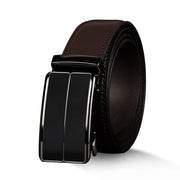 West Louis™ Cowhide Strap Elloy Buckle Belt