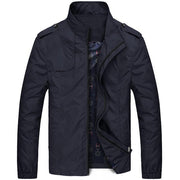 West Louis™ Designer Business-Man Windbreaker Jacket Black / XS - West Louis