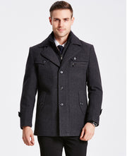 West Louis™ Winter Wool Warm Pea Coat