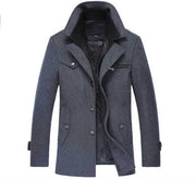 West Louis™ Winter Wool Warm Pea Coat