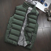 West Louis™ Waistcoat Casual Vest Coat Army Green / S - West Louis