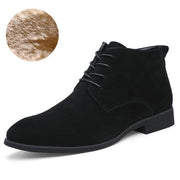 West Louis™ Genuine Ankle Boots Breathable High Top Shoes Black2 / 6.5 - West Louis