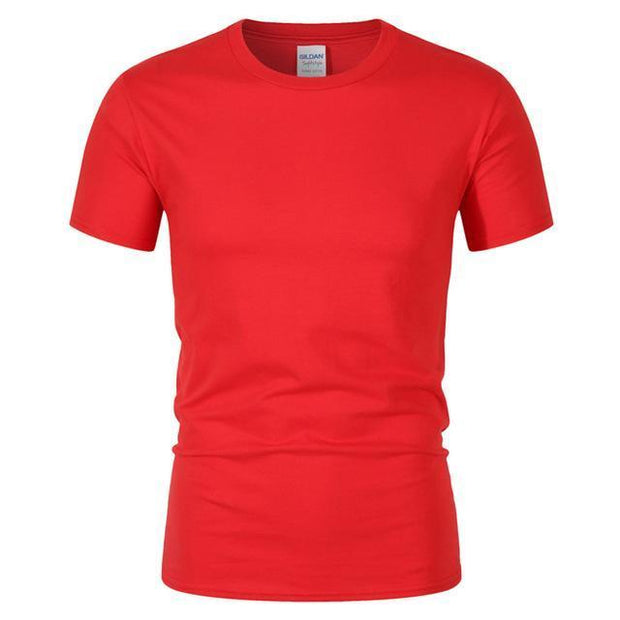 West Louis™ Summer High Quality Cotton T-Shirt Red / S - West Louis