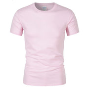 West Louis™ Summer High Quality Cotton T-Shirt Pink / S - West Louis