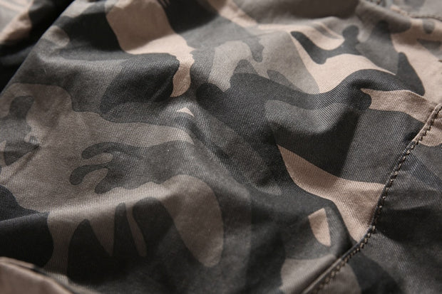 West Louis™ Camouflage Cargo Cotton Shorts