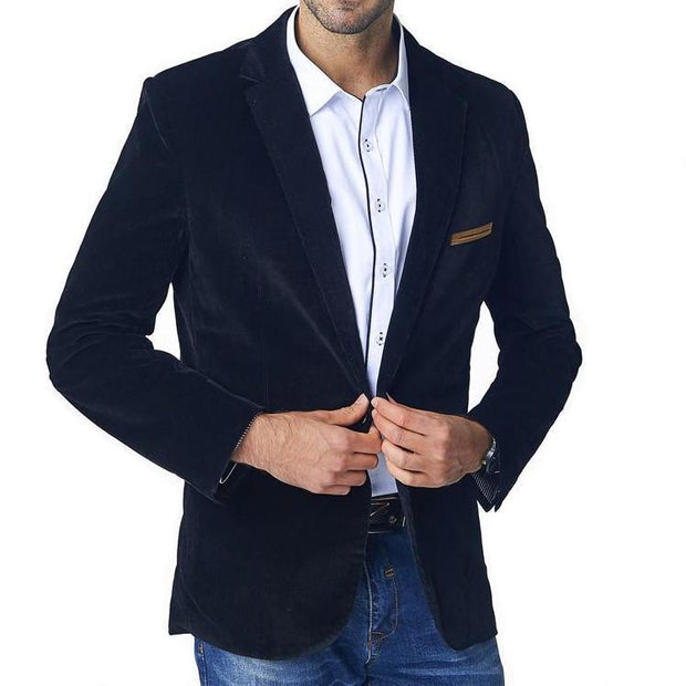 West Louis™ Business Autumn Linen Blazer  - West Louis