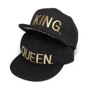 West Louis™ KING&QUEEN Gold Hats  - West Louis
