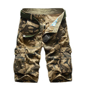 West Louis™ Camouflage Cargo Shorts Khaki / 34 - West Louis