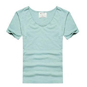 West Louis™ Cotton Bamboo Short Sleeve Tee Turquoise / S - West Louis