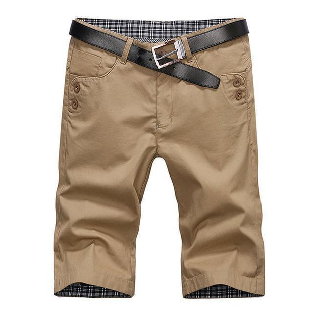 West Louis™ Summer Fashion Cotton Shorts Khaki / 28 - West Louis