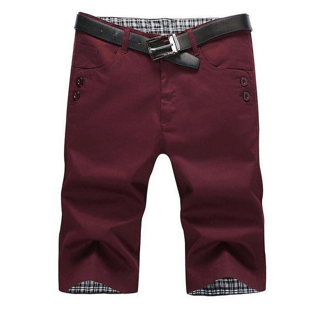 West Louis™ Summer Fashion Cotton Shorts Red / 28 - West Louis