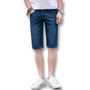 West Louis™ Summer Denim Jeans Shorts Dark Blue / 28 - West Louis