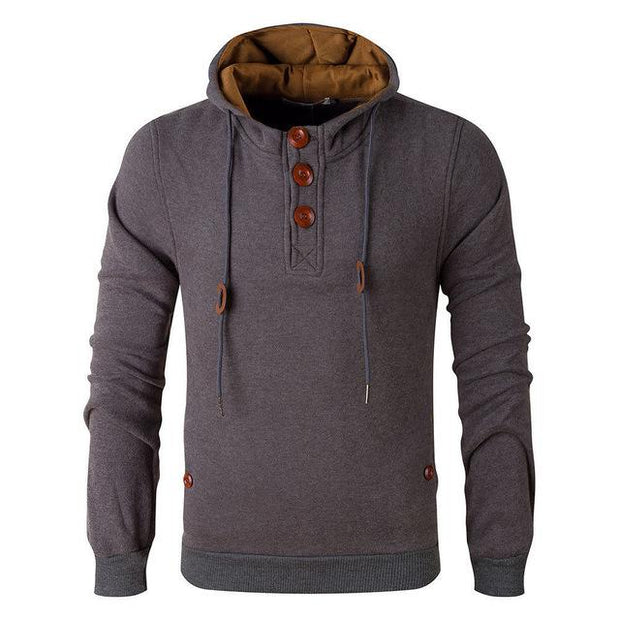 West Louis™ Winter Warm Hoodies Dark Grey / M - West Louis