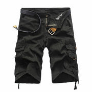West Louis™ Summer Camouflage Millitary Shorts Black / 34 - West Louis