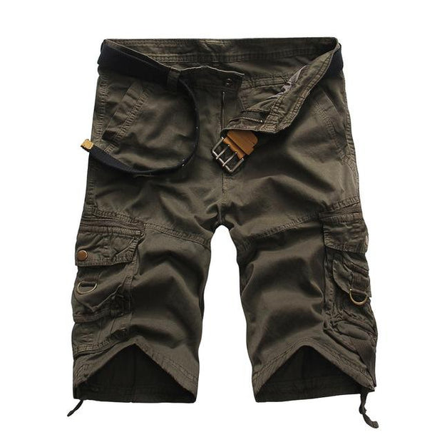West Louis™ Summer Camouflage Millitary Shorts Gray / 34 - West Louis