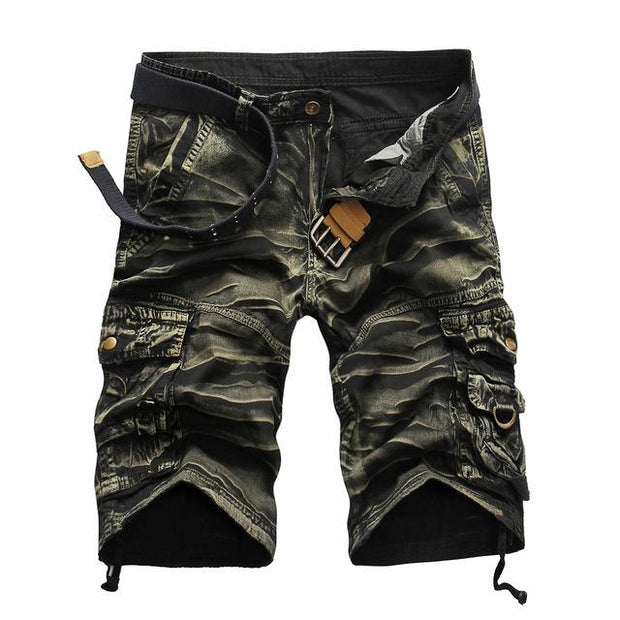 West Louis™ Summer Camouflage Millitary Shorts Camo / 34 - West Louis