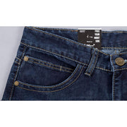 West Louis™ Denim Casual Blue Jeans  - West Louis